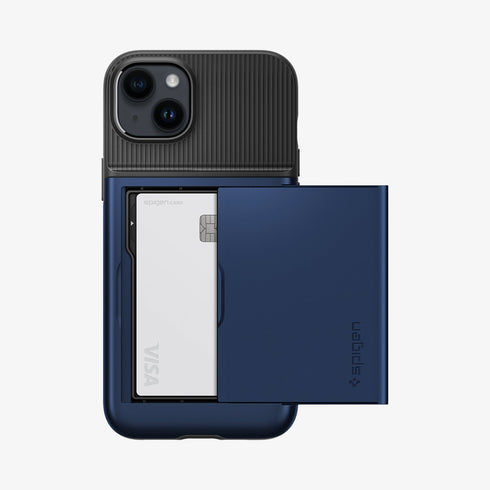 ACS04835 - iPhone 14 Pro Max Case Slim Armor CS in black showing the back